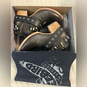 Freebird - Saloon - Black Size 10